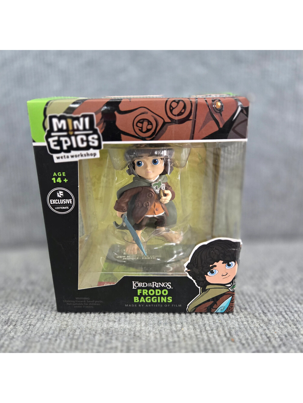 Weta Workshop Mini Epics Lord of the Rings Frodo Baggins Figure